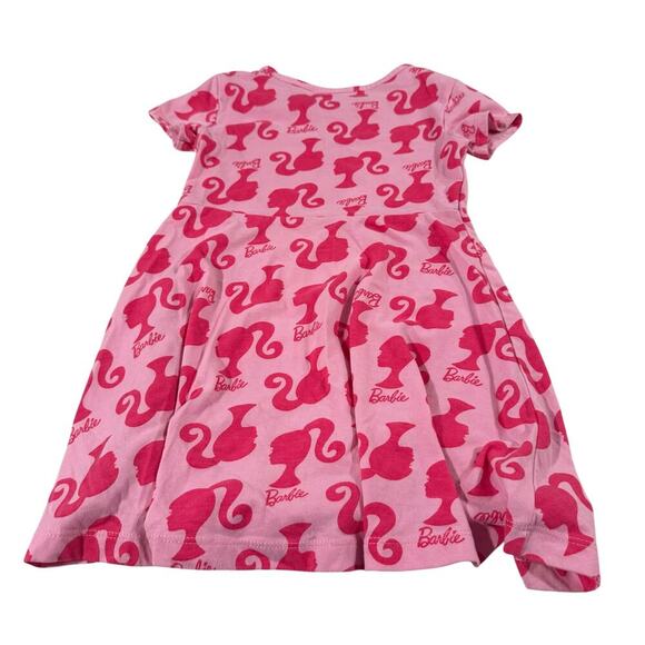 Barbie Toddler Girl 5T Pink Classic Dress - Picture 5 of 5